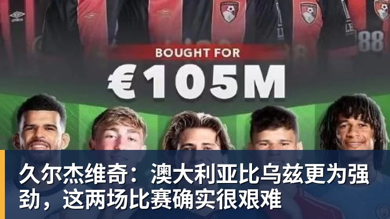 久尔杰维奇：澳大利亚比乌兹更为强劲，这两场比赛确实很艰难